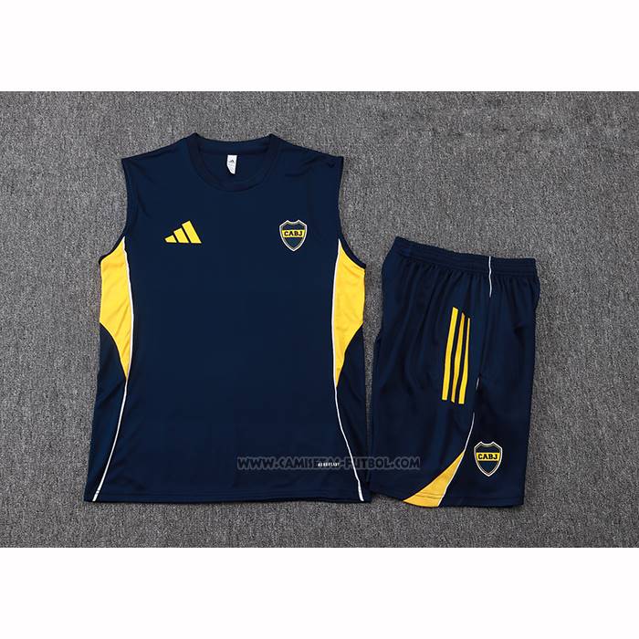 Chandal del Boca Juniors Sin Mangas 2025-2026 Azul